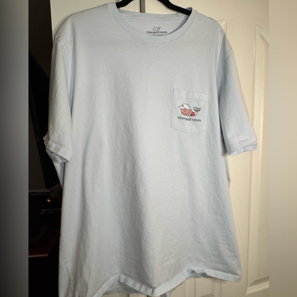 Vineyard Vines Sky Blue Short Sleeve Tee